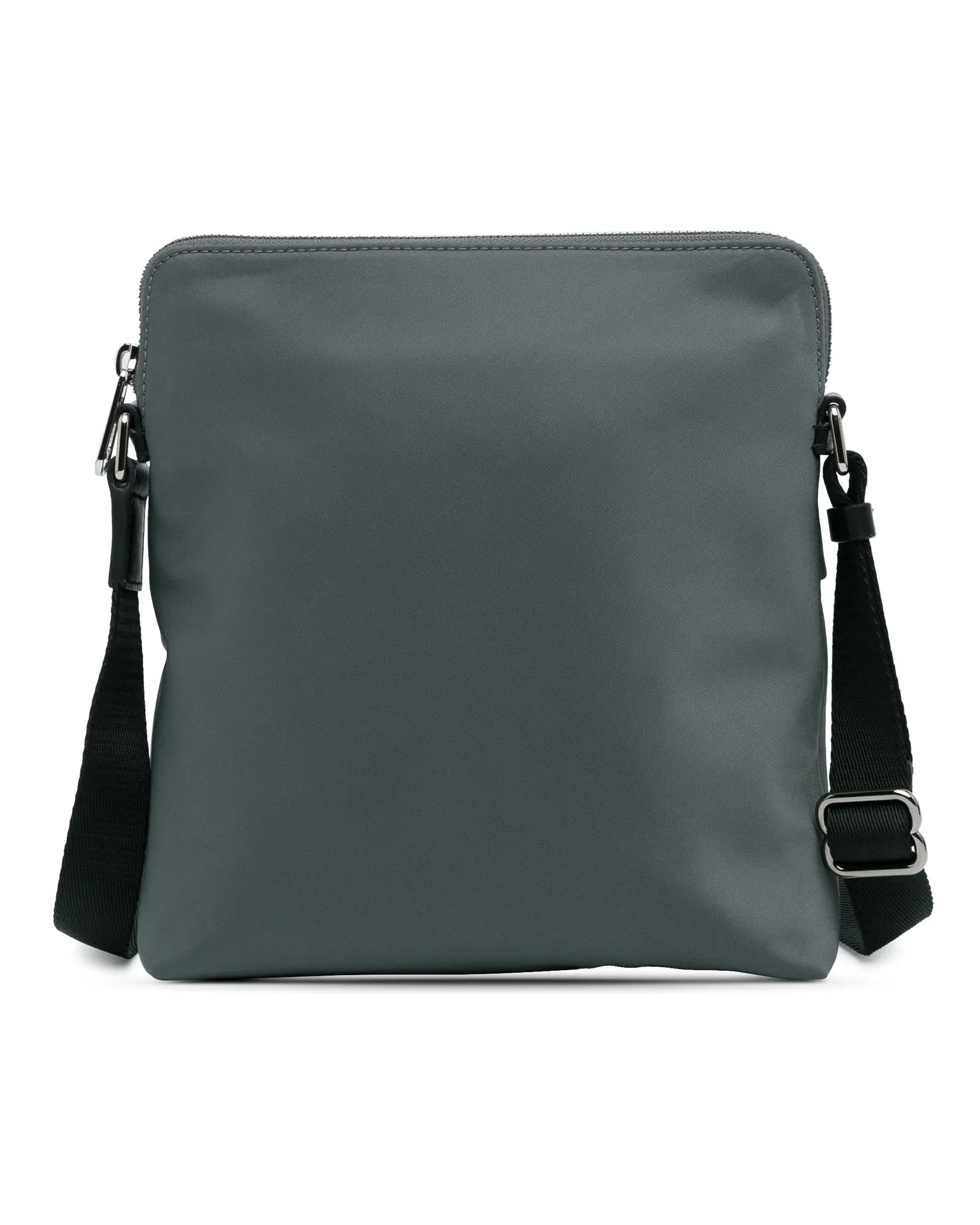 Nylon Econyl Logo Neo Crossbody Bag with Adjustable Strap and Zip Pockets