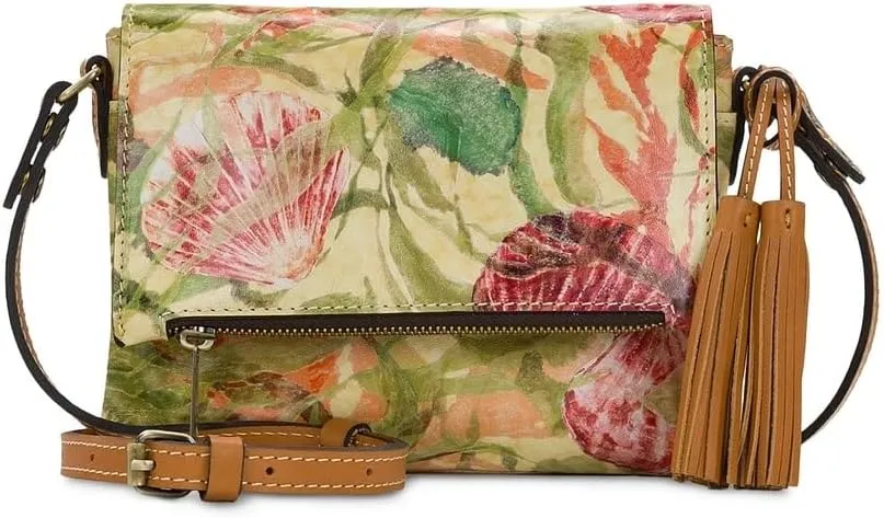 Patricia Nash Corfu Crossbody (SEASHELLS BY THE SEASHORE)