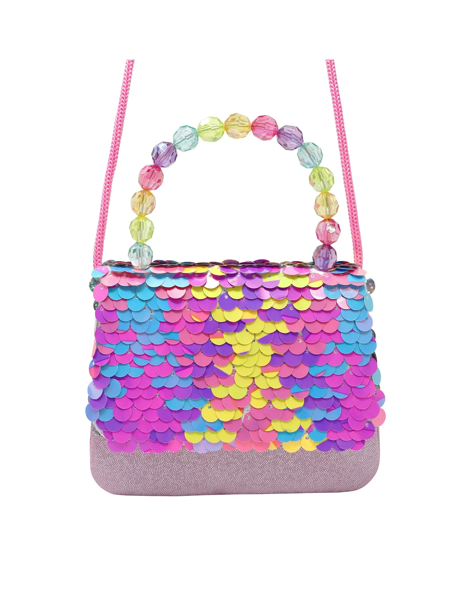 Pink Poppy Mermaid Handbag