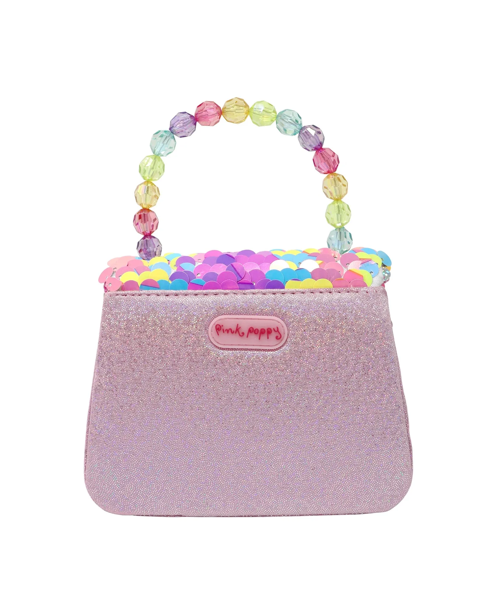 Pink Poppy Mermaid Handbag