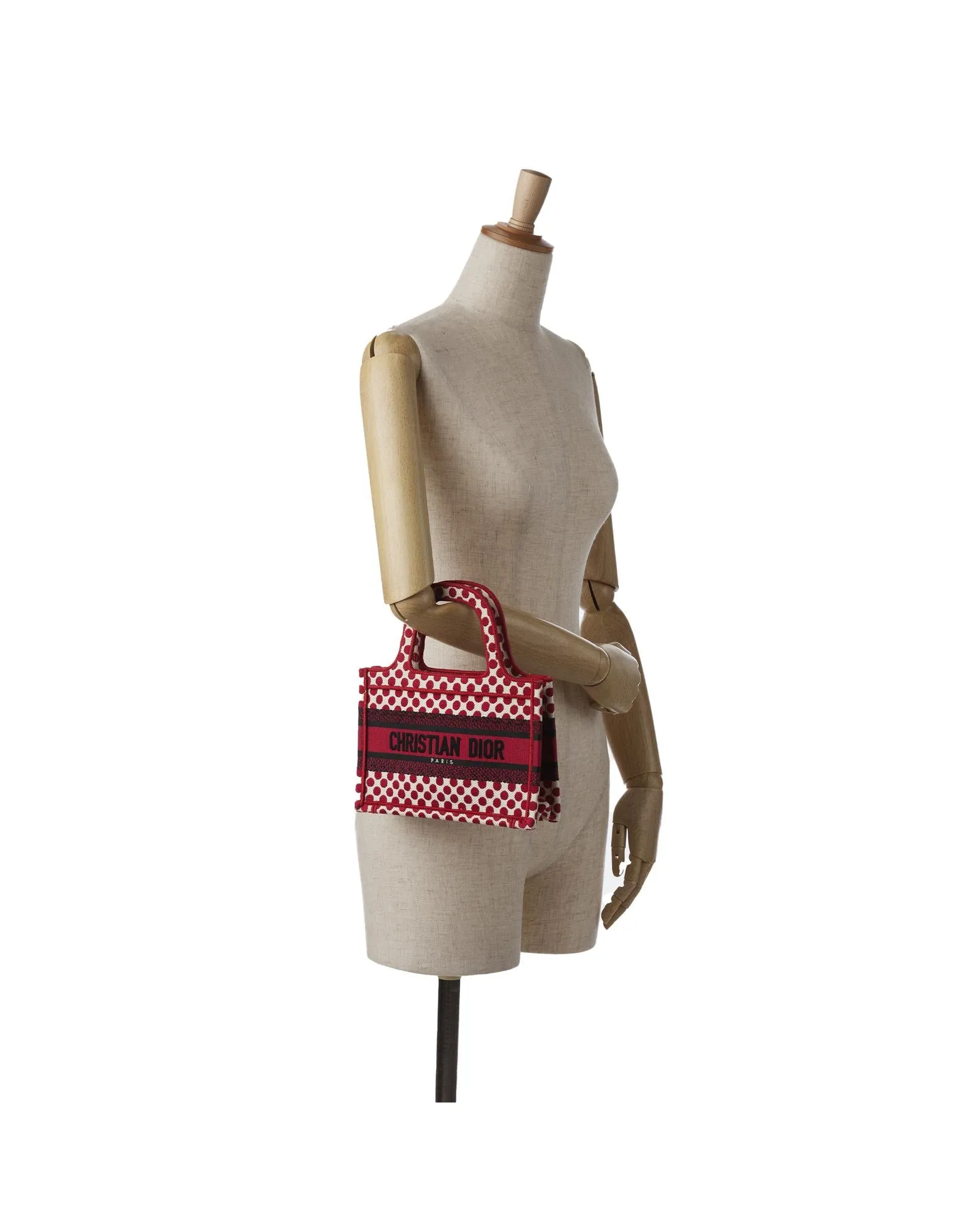 Printed Canvas Open Tote Bag