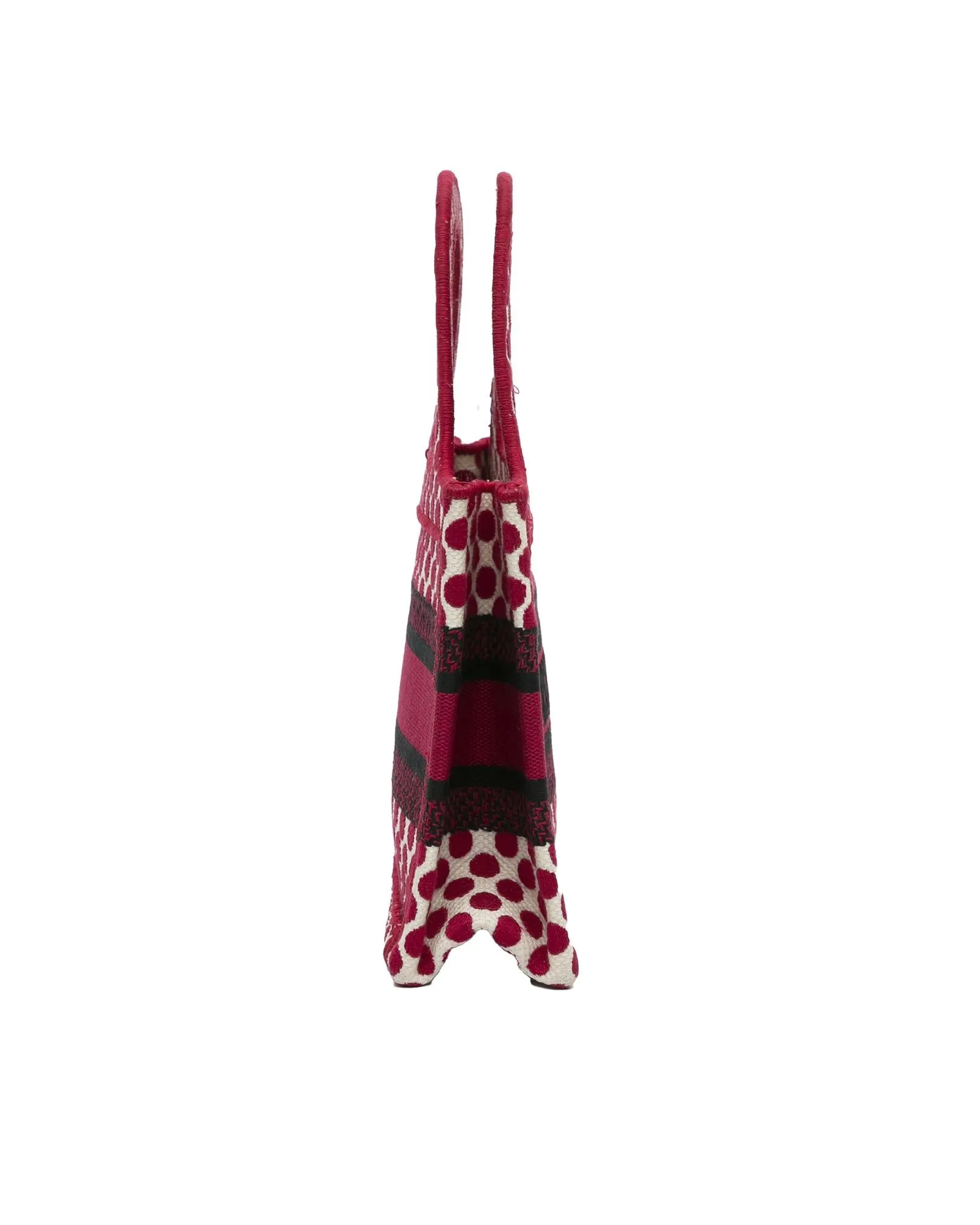 Printed Canvas Open Tote Bag