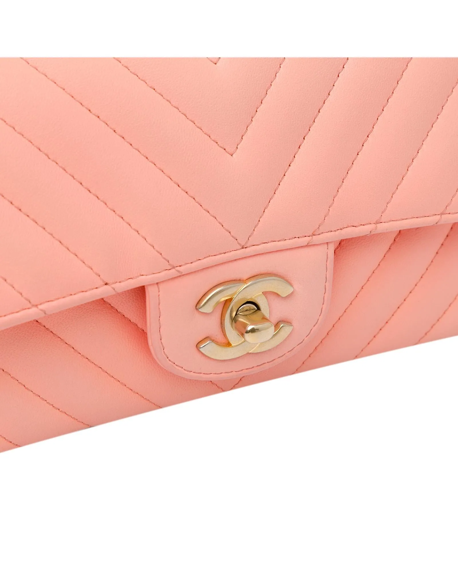 Quilted Lambskin Leather Crossbody Bag with Interlocking Cs Lock