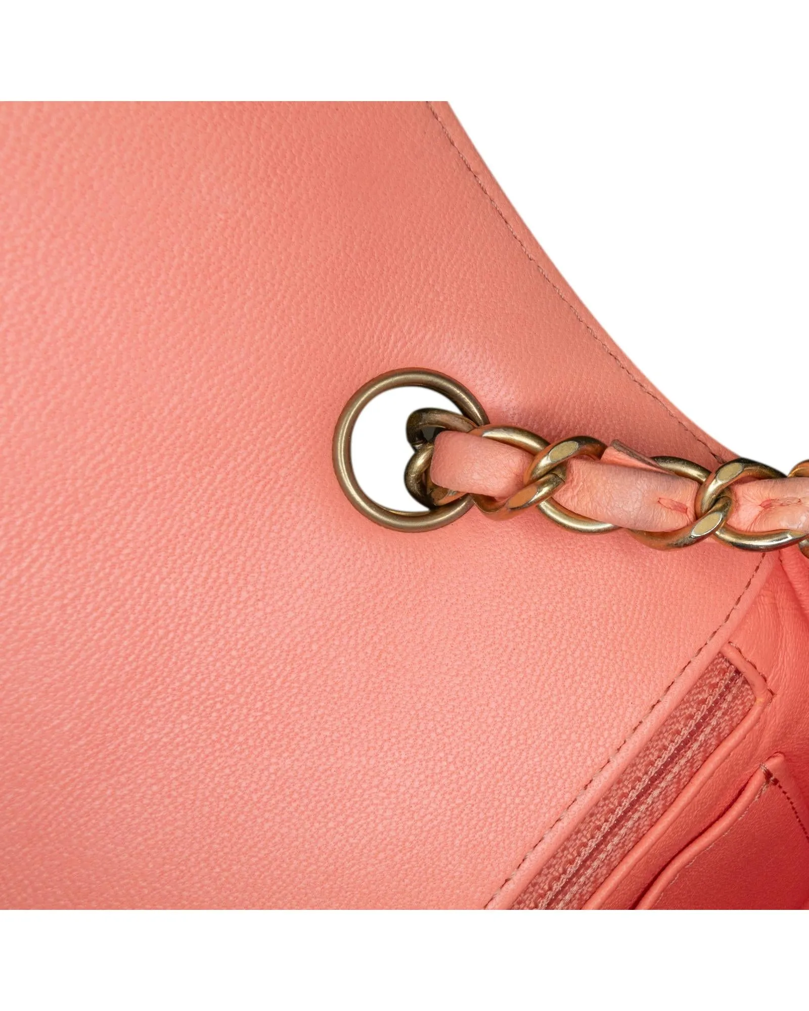 Quilted Lambskin Leather Crossbody Bag with Interlocking Cs Lock