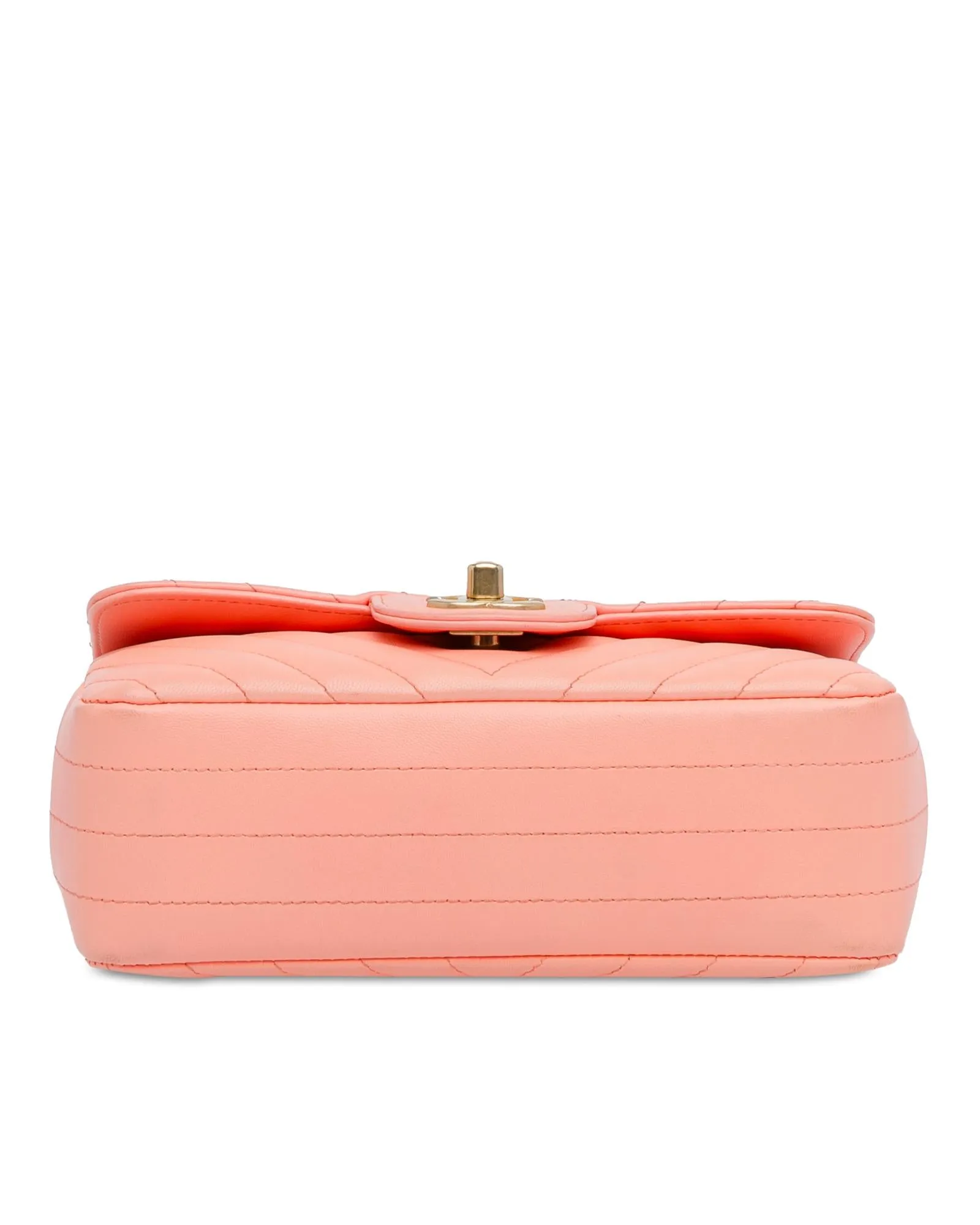 Quilted Lambskin Leather Crossbody Bag with Interlocking Cs Lock
