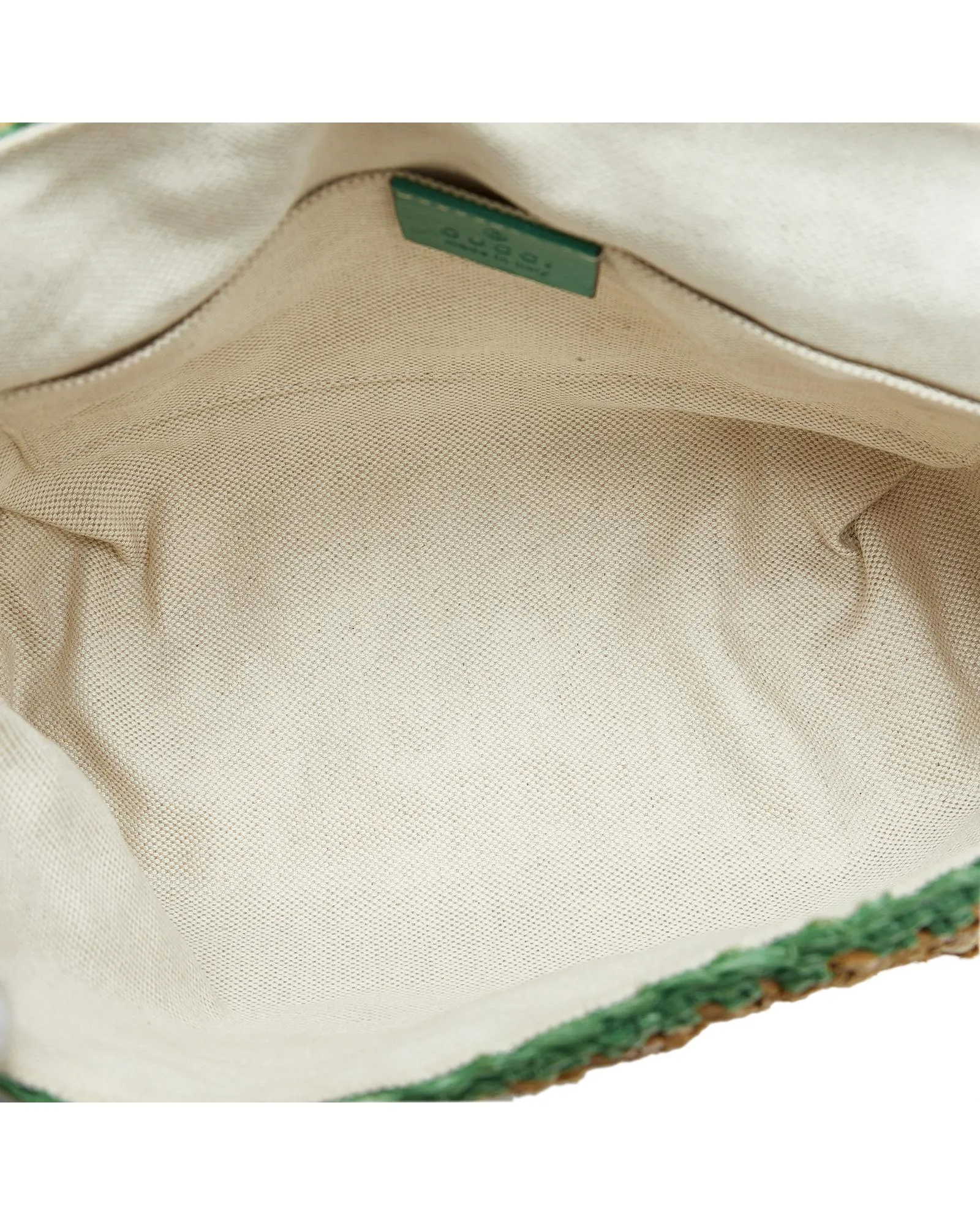 Raffia GG Marmont Crossbody Bag