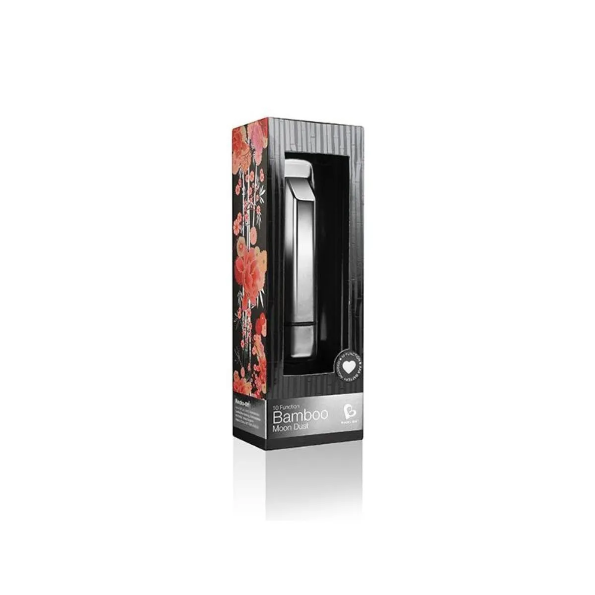 Rocks Off Bamboo 10 Speed Luxury Bullet Vibrator Moon Dust Silver