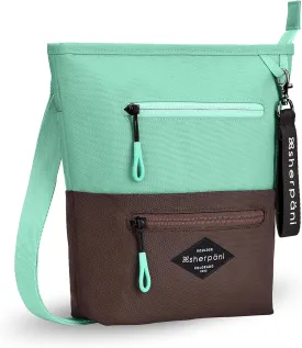 Sherpani Sadie, Nylon Crossbody Bag, Lightweight Shoulder Bag, Cross Body Purse, Crossbody Bags for Women, Travel Bag, RFID Protection (Seagreen)