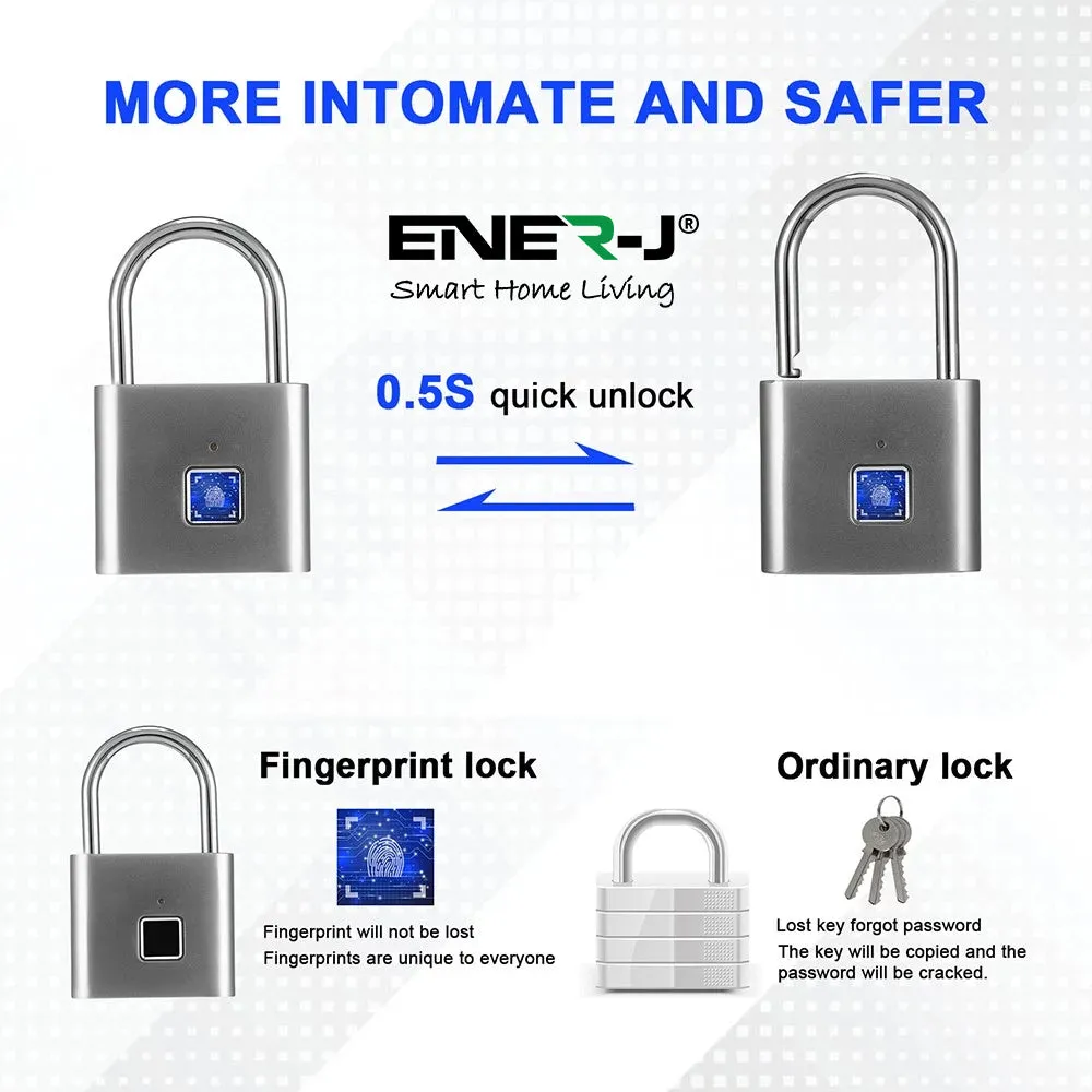 Smart Keyless Anti-theft Digital Fingerprint Padlock