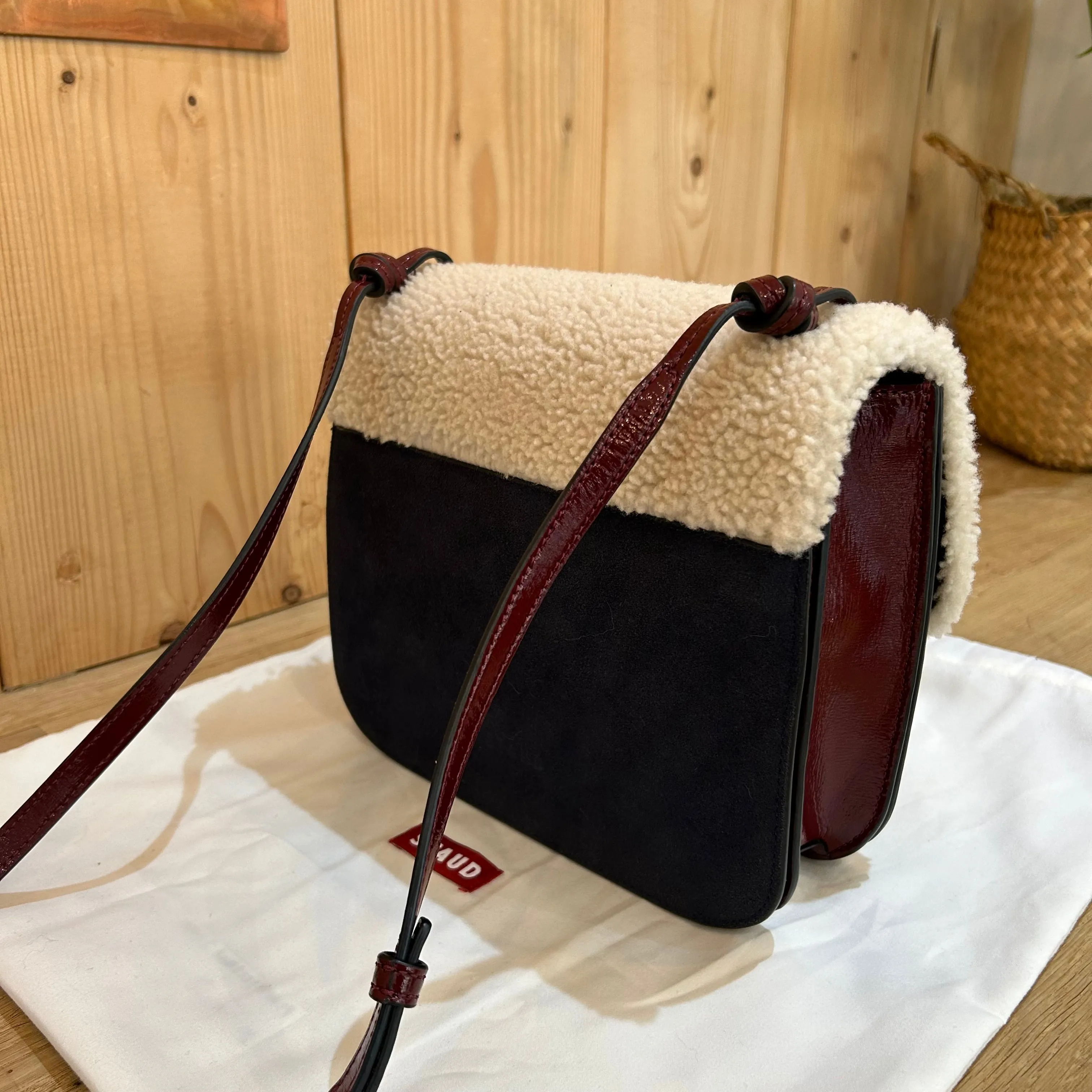 Staud Shearling Shoulder