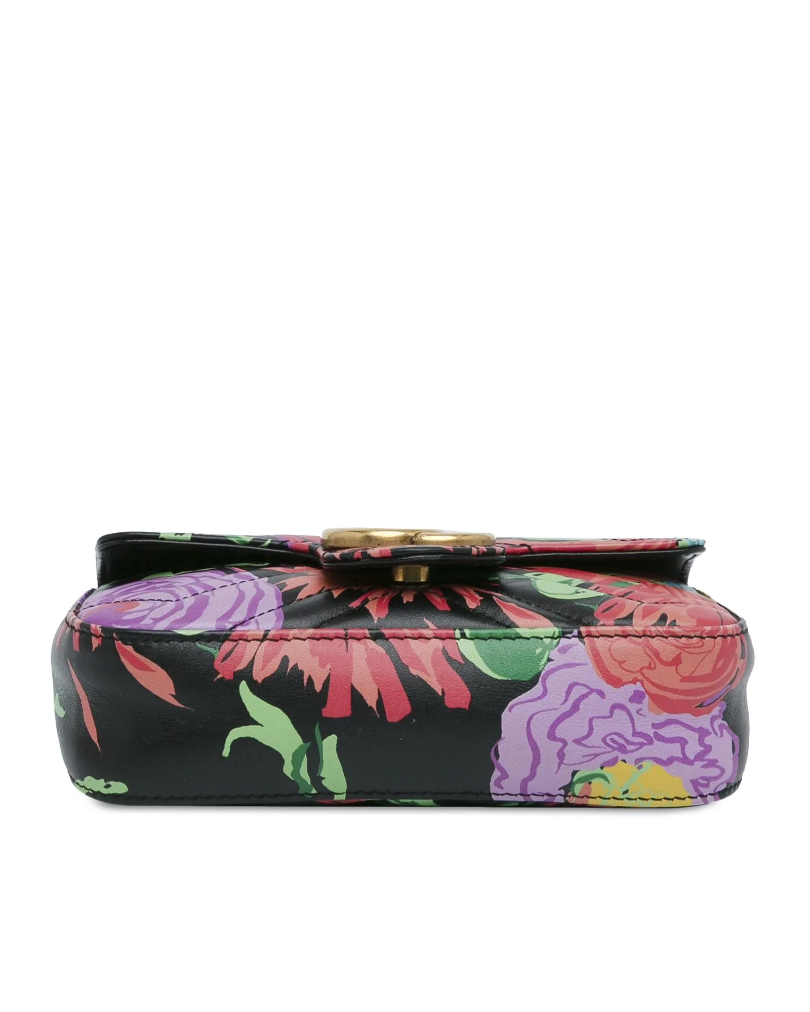 Super Mini Quilted Leather GG Marmont Crossbody Bag