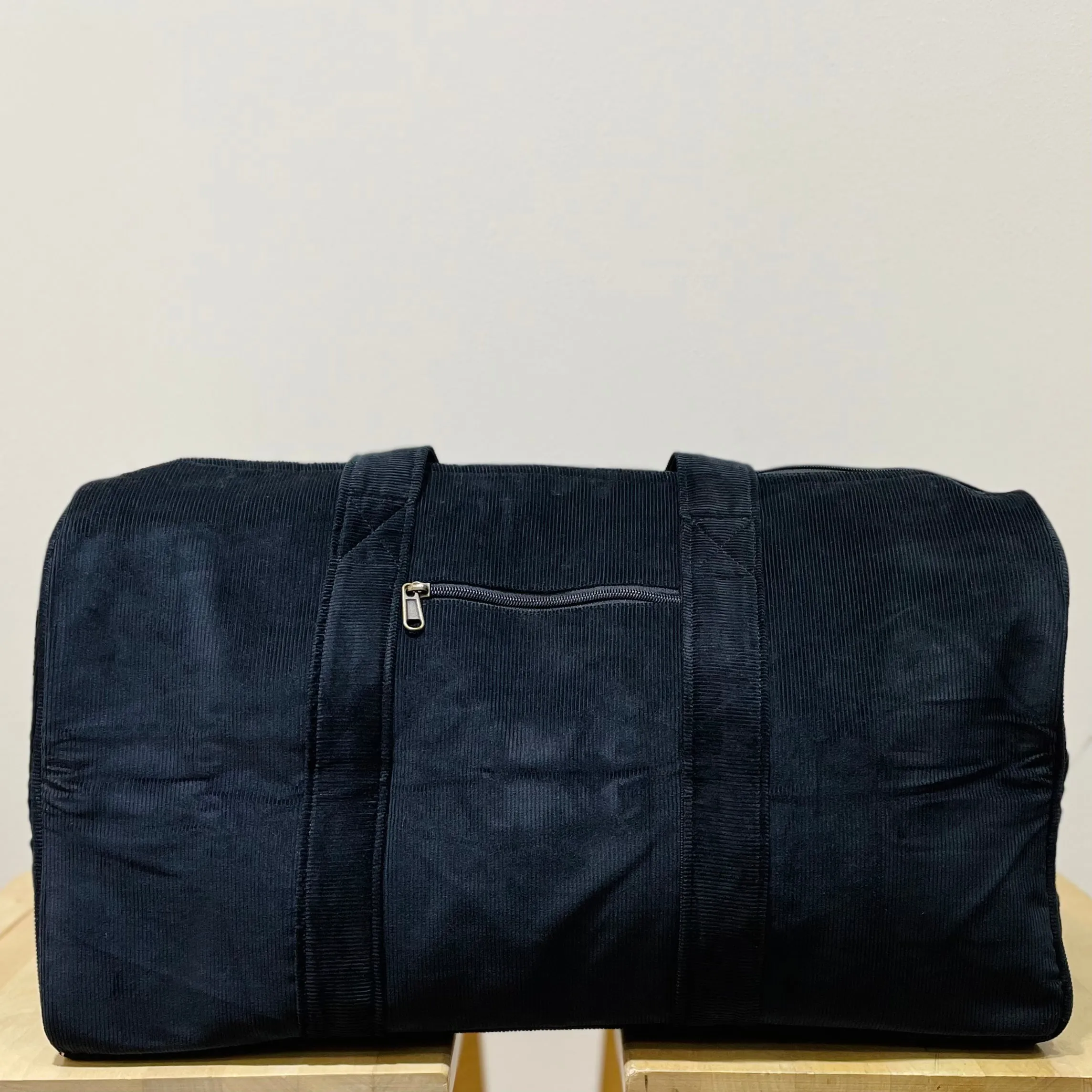 The Panda Black 🐼 Corduroy BeeKeeper Carry-All (Black Label)