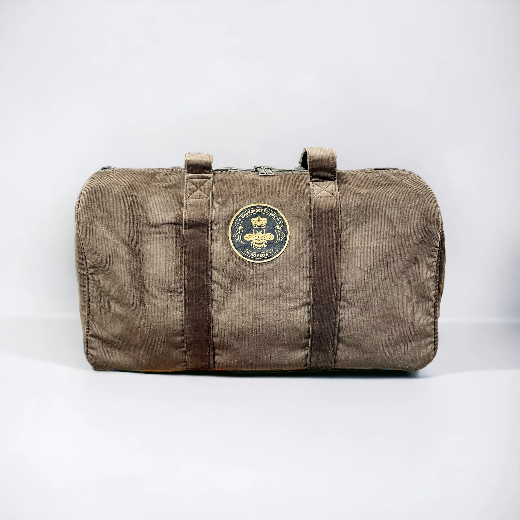 The Panda Chocolate 🍫 Corduroy BeeKeeper Carry-All (Black Label)