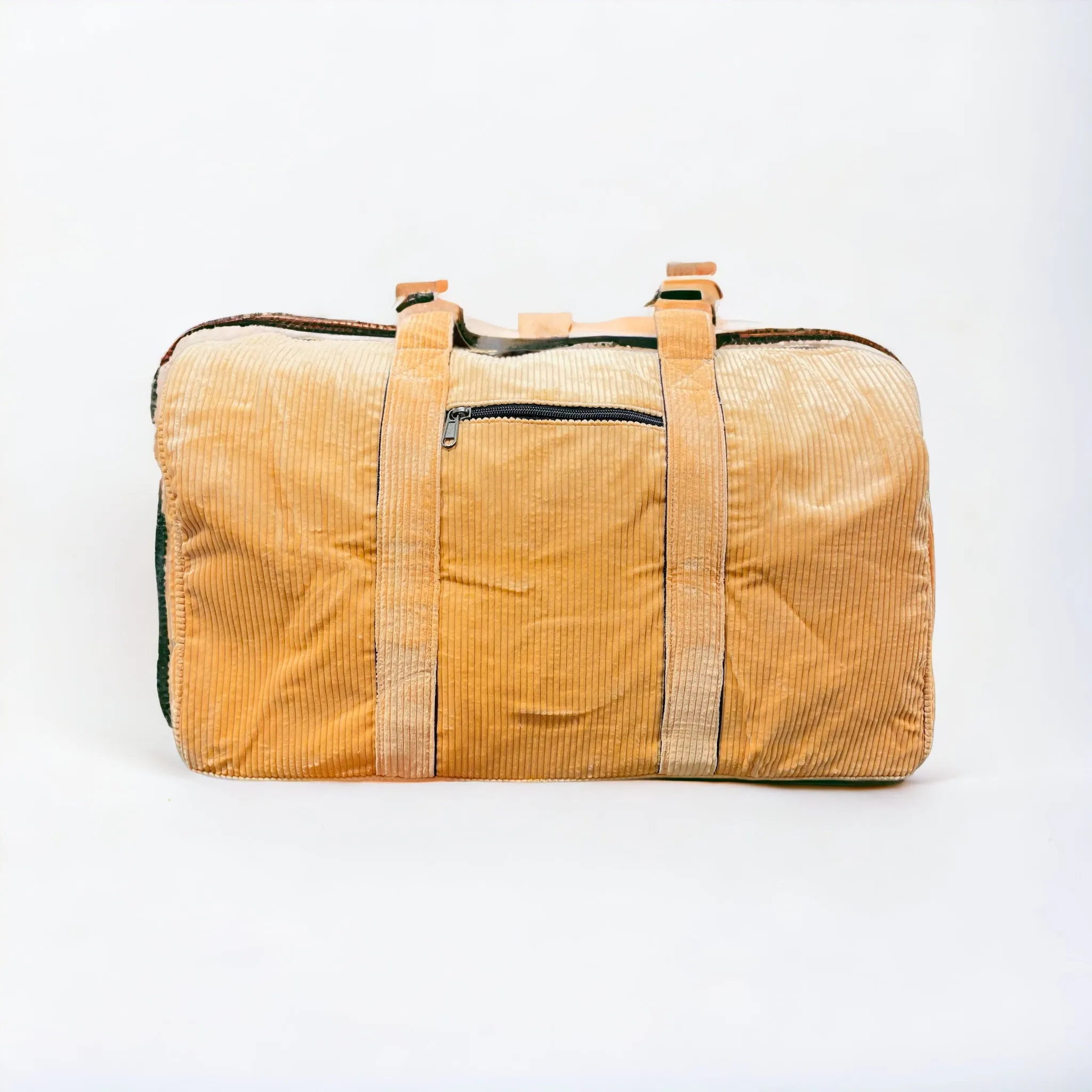 The Panda Fluoro Orange 🍊 Corduroy BeeKeeper Carry-All (Black Label)