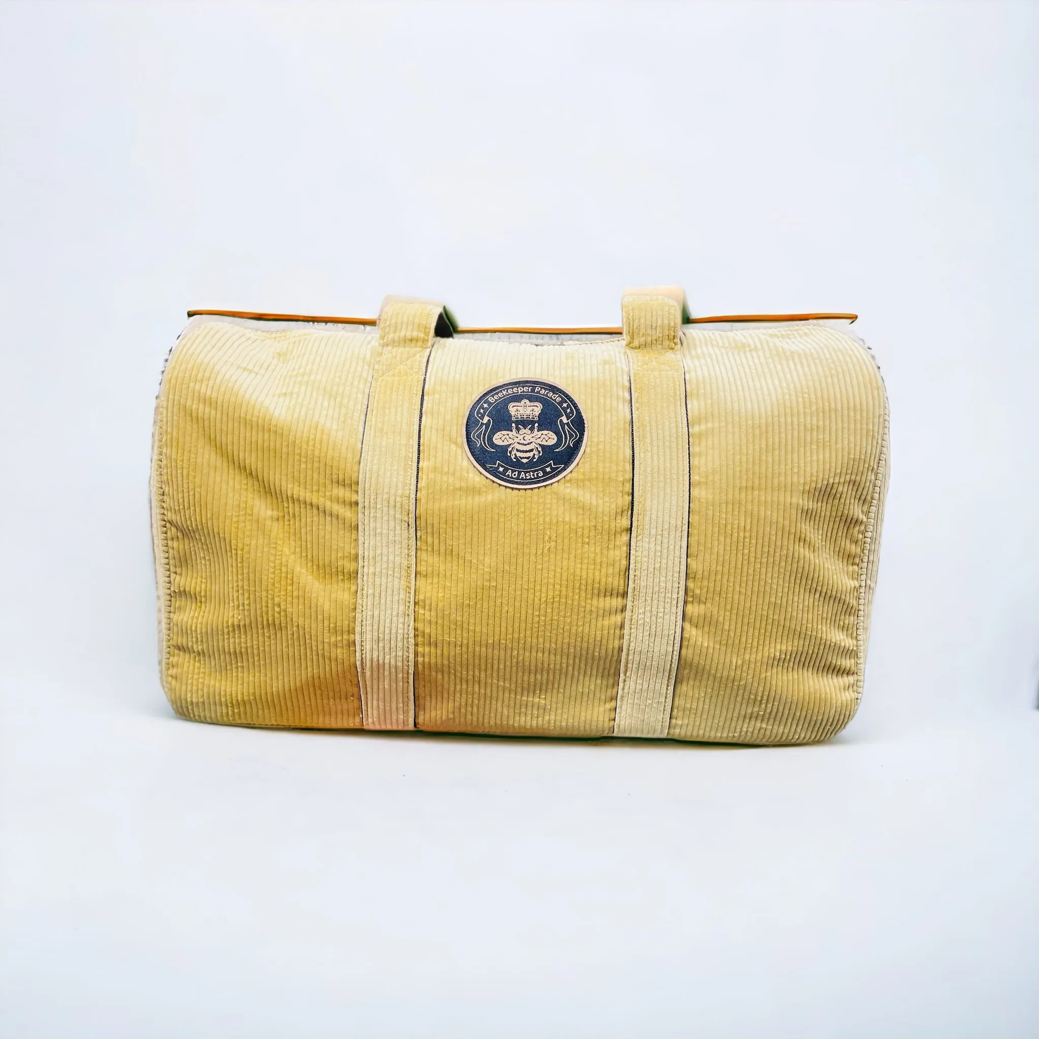 The Panda Mustard Corduroy BeeKeeper Carry-All (Black Label)