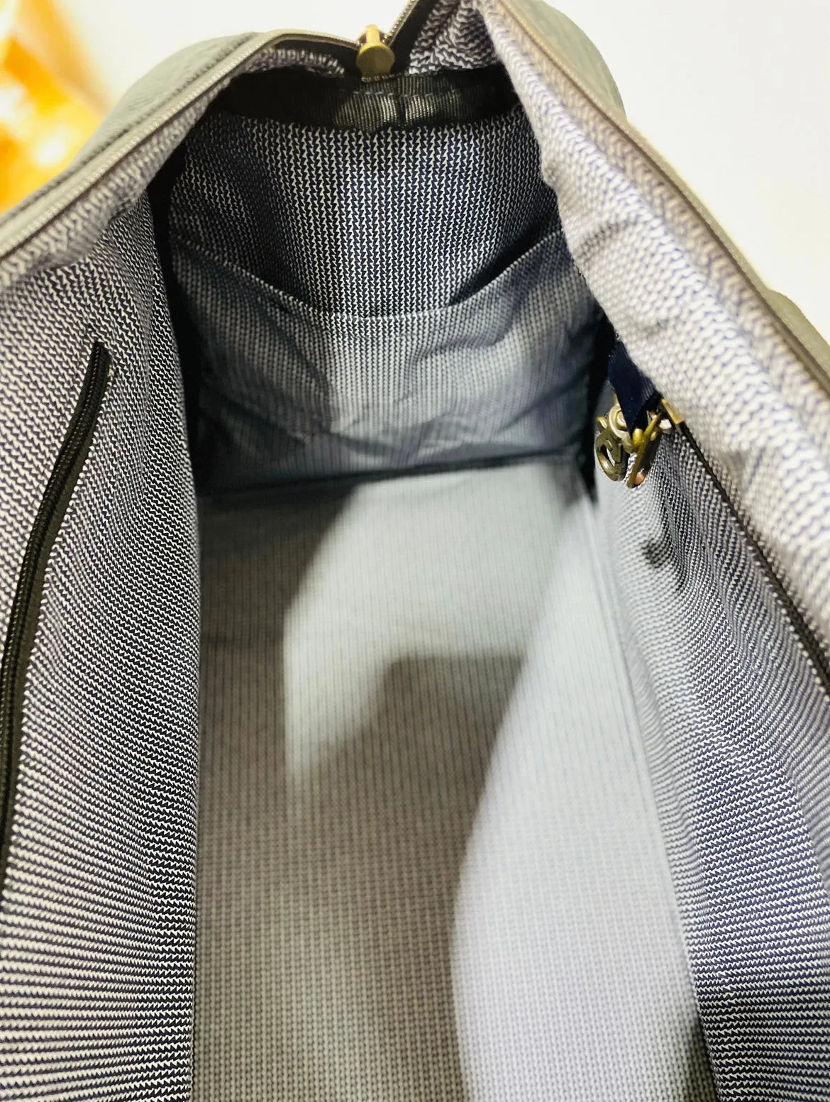 The Panda Mustard Corduroy BeeKeeper Carry-All (Black Label)