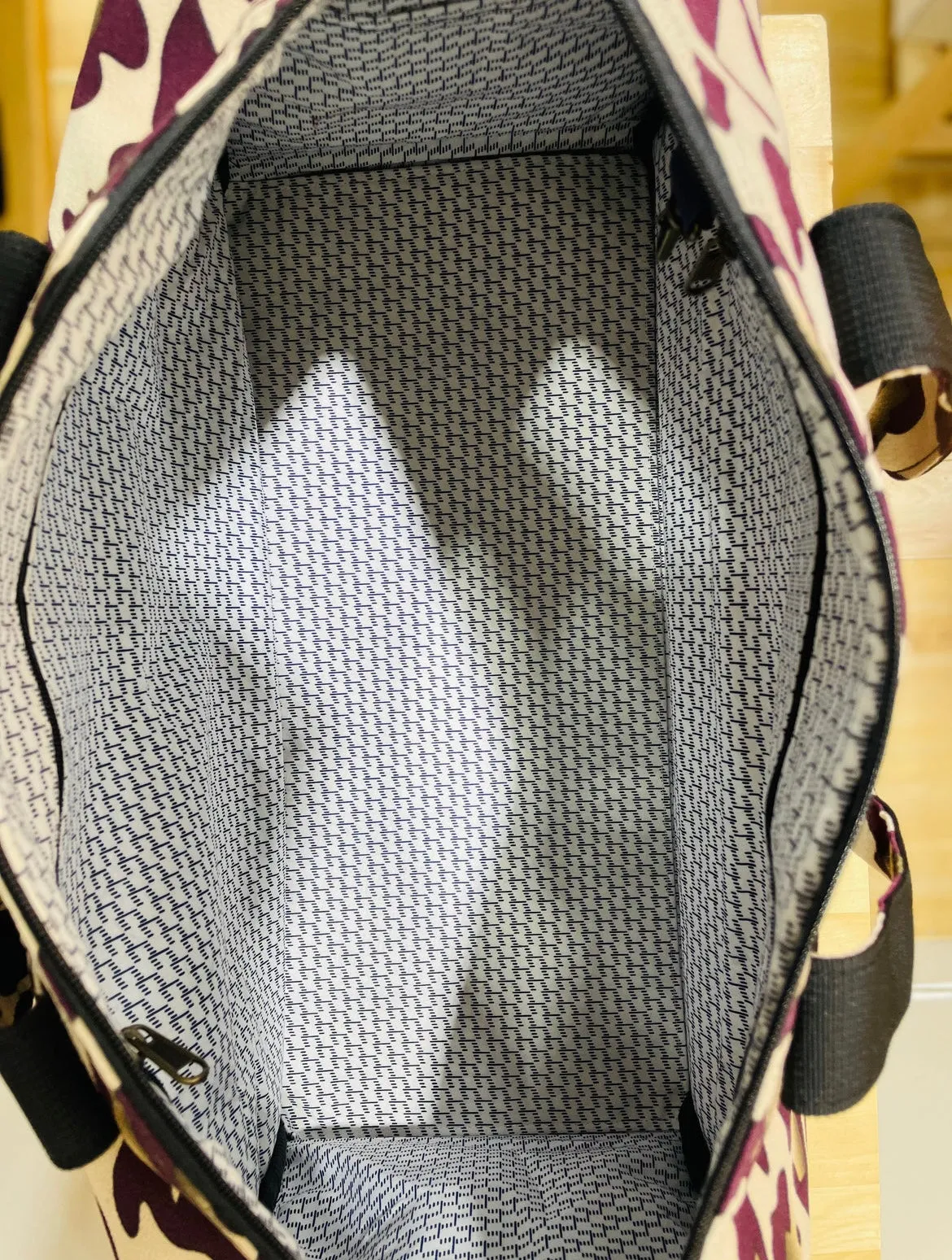 The Panda Mustard Corduroy BeeKeeper Carry-All (Black Label)