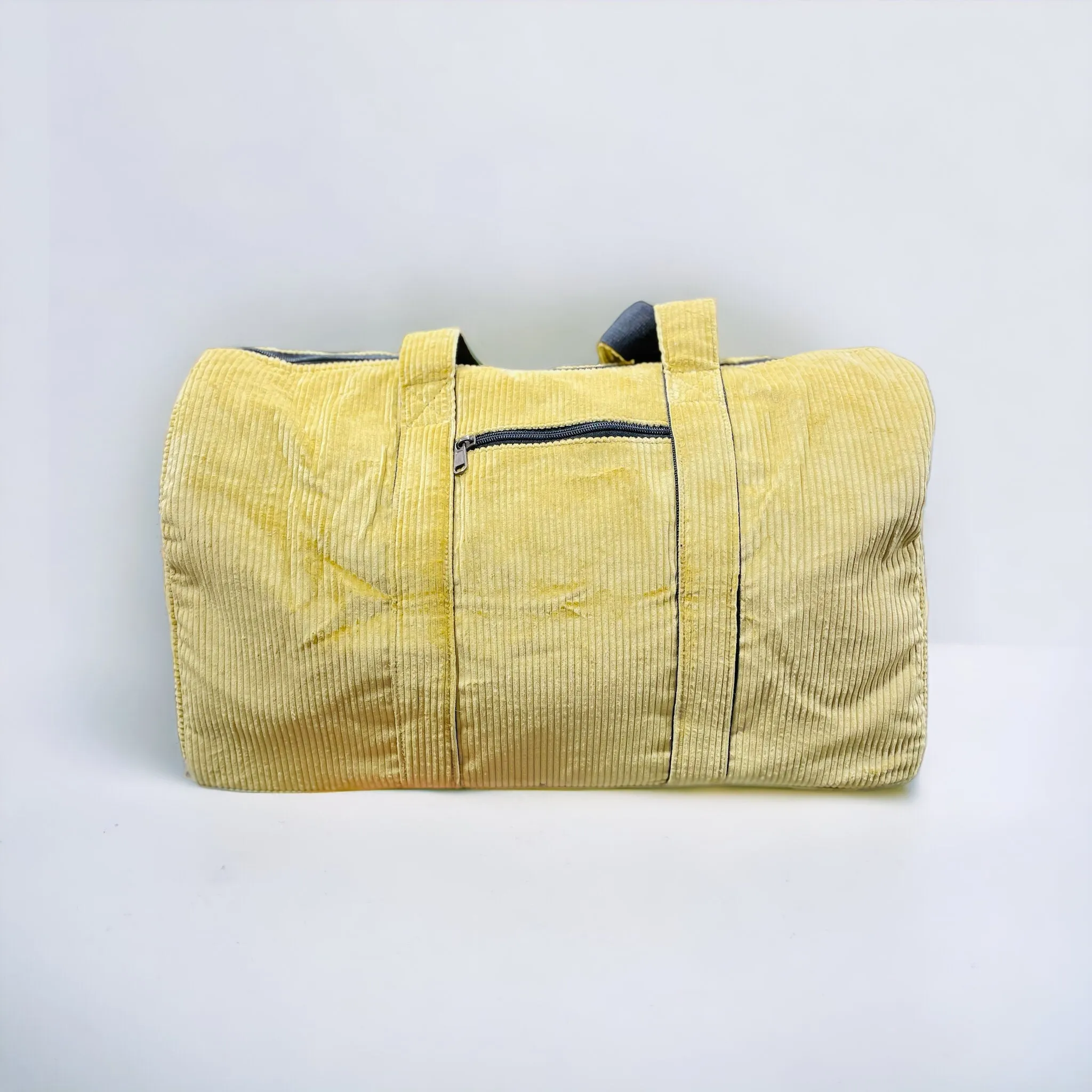 The Panda Mustard Corduroy BeeKeeper Carry-All (Black Label)