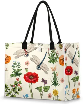 Tote Bag for Women Reusable Canvas Shoulder Bag
