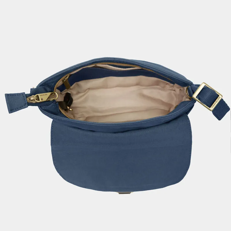 Travelon Anti-Theft Courier Saddle Crossbody