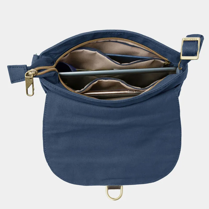 Travelon Anti-Theft Courier Saddle Crossbody