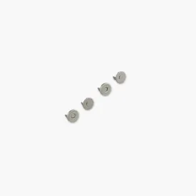 Two 1/2" Thin Extra Strong Magnetic Snaps