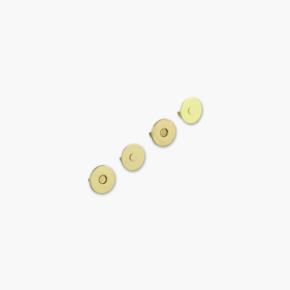 Two 3/4" Thin Extra Strong Magnetic Snaps
