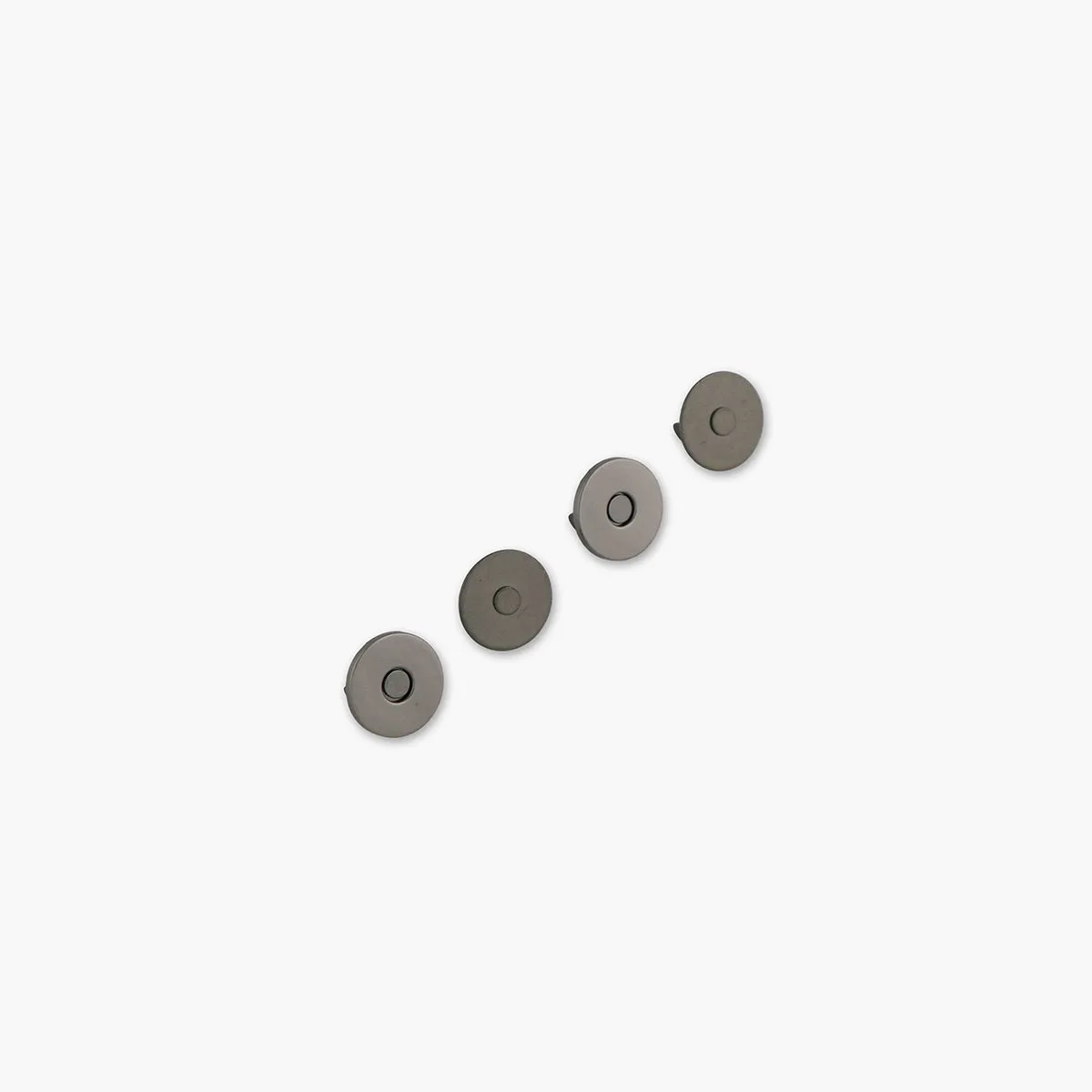 Two 3/4" Thin Extra Strong Magnetic Snaps