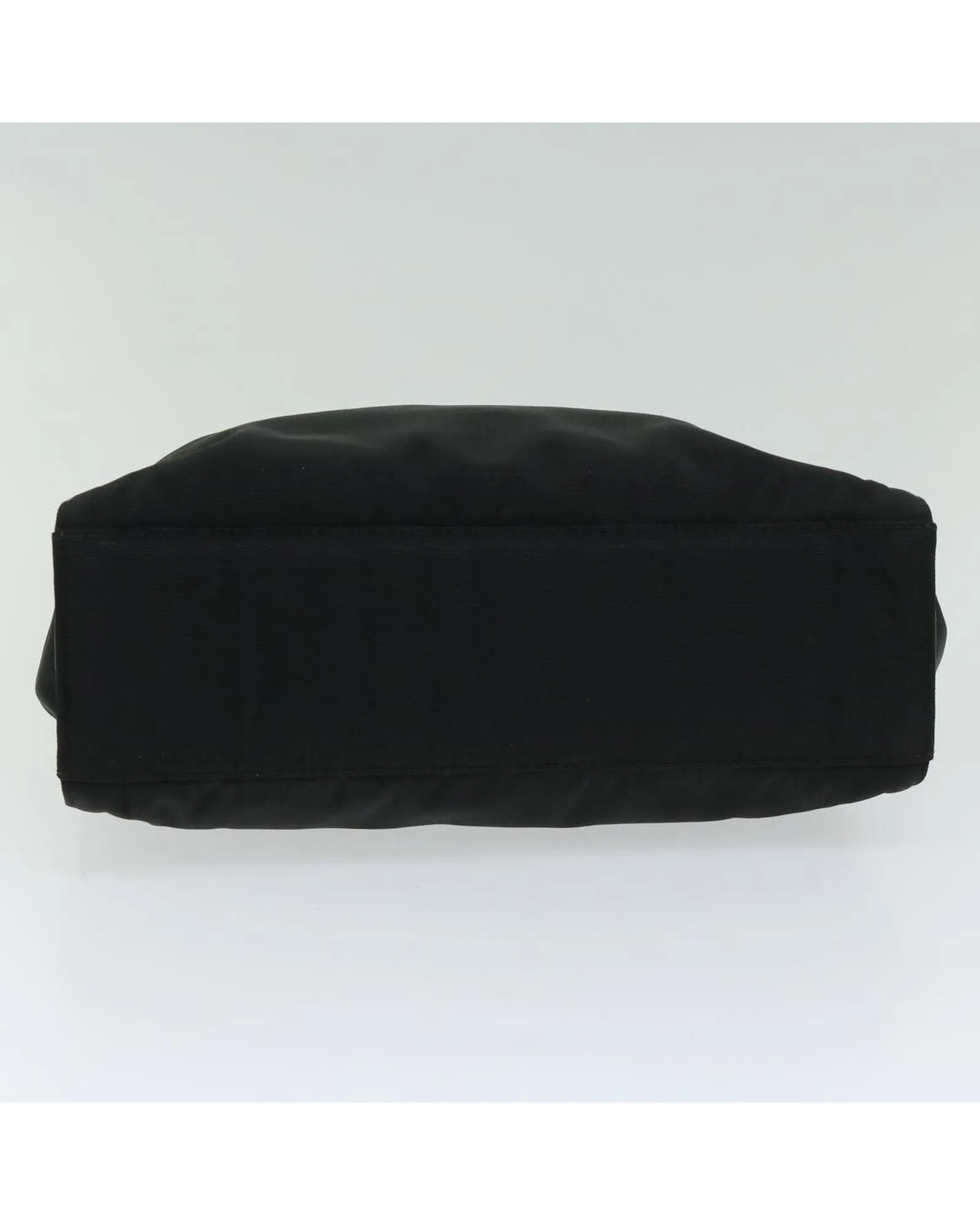 Versatile Nylon Hand Bag with Bamboo Handle