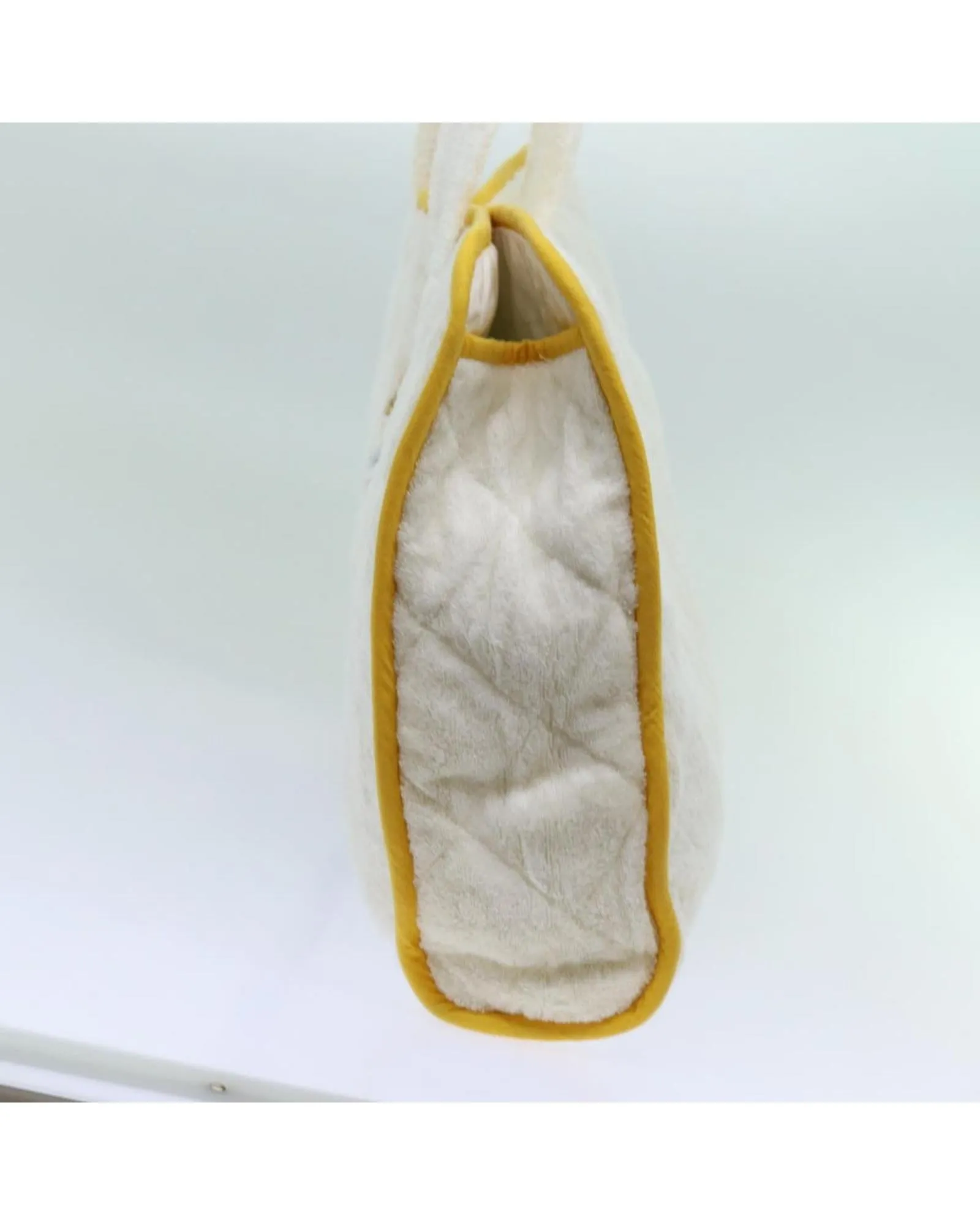 White Pile Tote Bag - French Designer Fashion Accessory