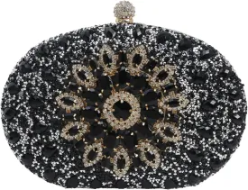 Women Evening Bag Rhinestone Clutch Purse Sparkly Sequin Handbag