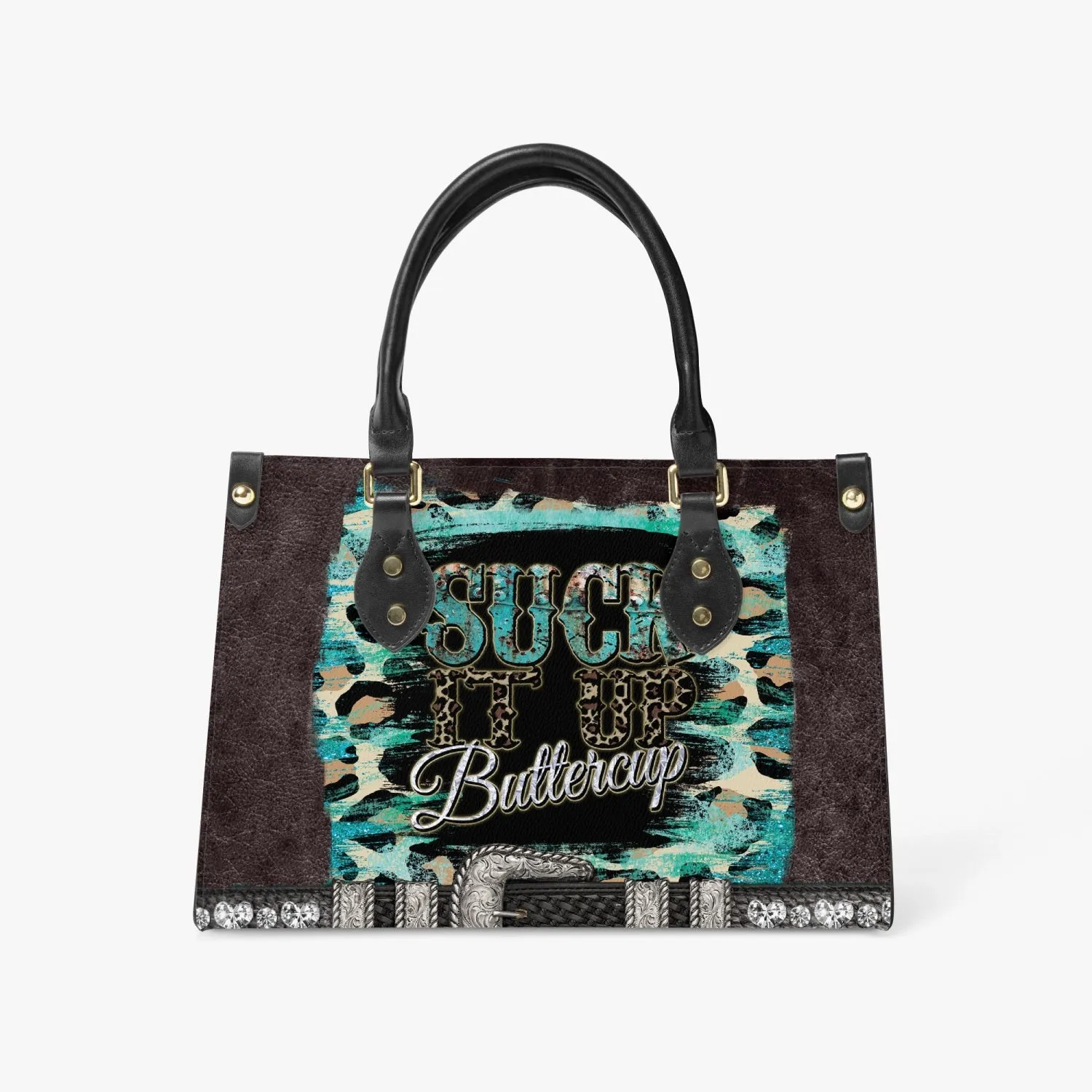Women's Tote Bag - Long Strap - Suck it Up Buttercup