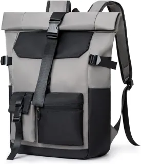 Work Backpack for Men, 15.6 Inch Commuter Laptop Backpack, Tote Backpack Daily Daypack (Dark Grey   Black)