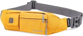 ZOMAKE Small Crossbody Fanny Pack for Women Men, Runner Belt Bag with Adjustable Strap, Water Resistant Waist Bag for Running